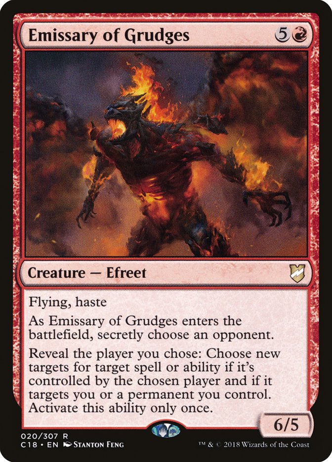 Emissary of Grudges [Commander 2018] | Silver Goblin