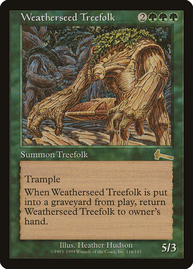 Weatherseed Treefolk [Urza's Legacy] | Silver Goblin