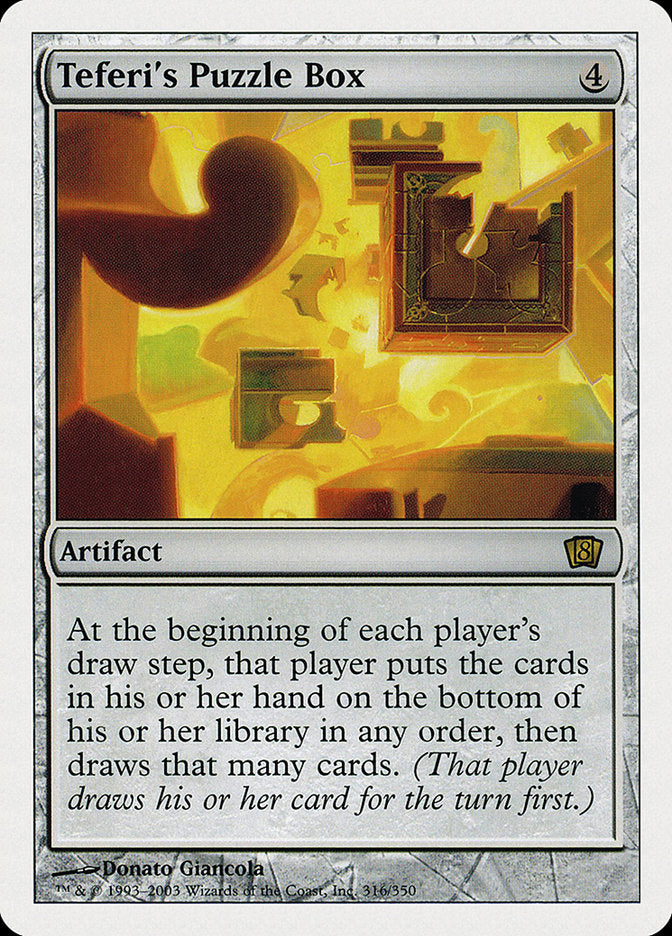 Teferi's Puzzle Box [Eighth Edition] | Silver Goblin