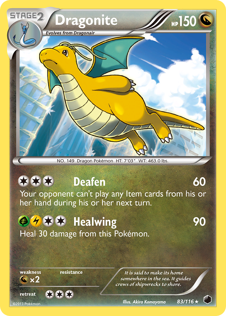 Dragonite (83/116) [Black & White: Plasma Freeze] | Silver Goblin