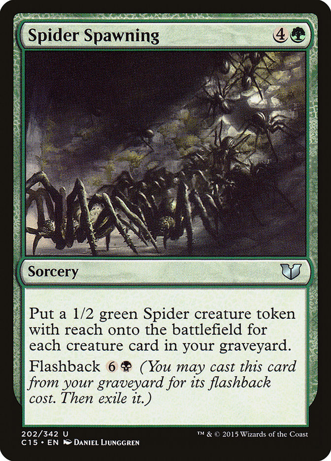 Spider Spawning [Commander 2015] | Silver Goblin