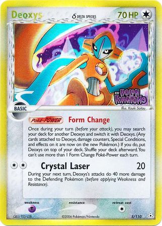 Deoxys (5/110) (Delta Species) (Stamped) [EX: Holon Phantoms] | Silver Goblin