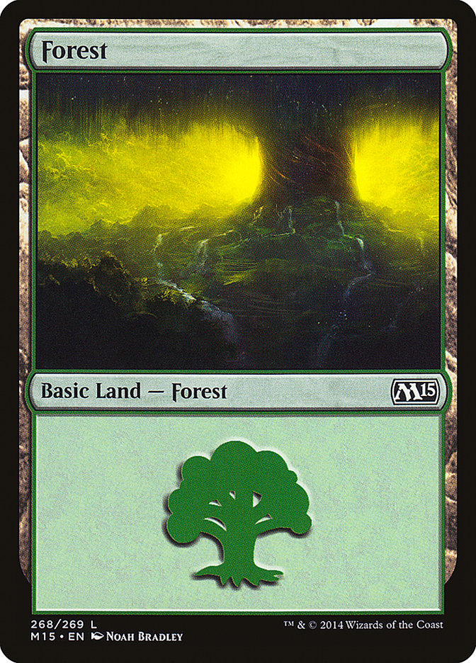 Forest (268) [Magic 2015] | Silver Goblin