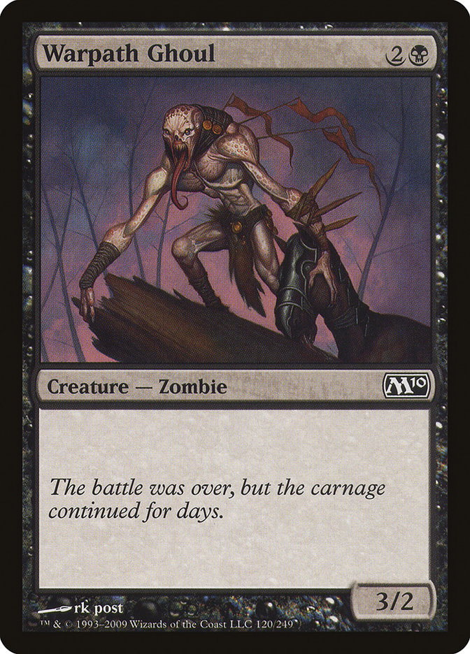 Warpath Ghoul [Magic 2010] | Silver Goblin