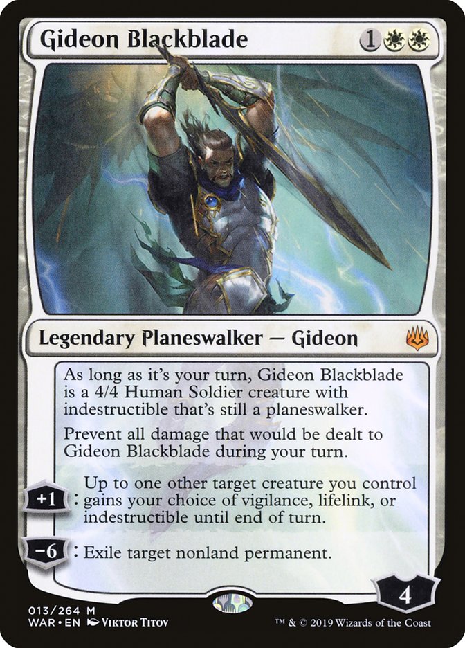 Gideon Blackblade [War of the Spark] | Silver Goblin