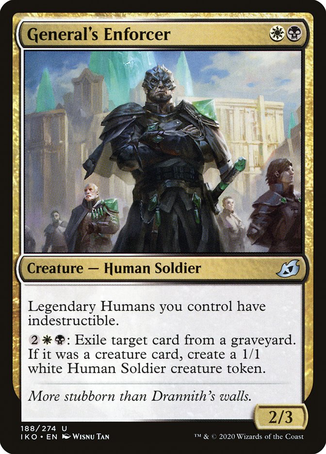 General's Enforcer [Ikoria: Lair of Behemoths] | Silver Goblin