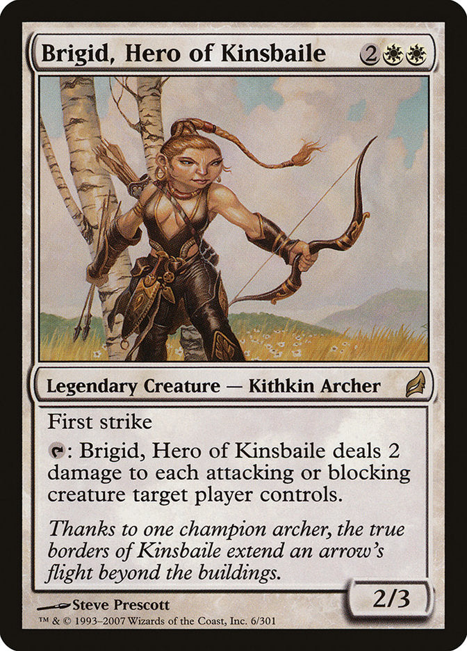 Brigid, Hero of Kinsbaile [Lorwyn] | Silver Goblin