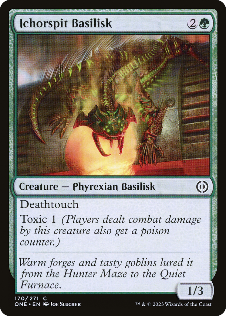 Ichorspit Basilisk [Phyrexia: All Will Be One] | Silver Goblin