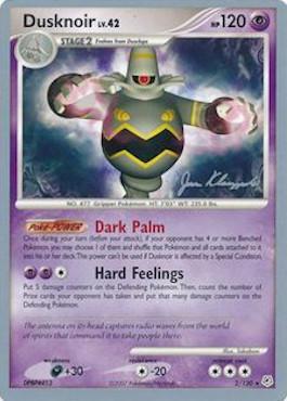 Dusknoir LV.42 (2/130) (Psychic Lock - Jason Klaczynski) [World Championships 2008] | Silver Goblin