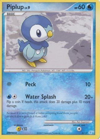 Piplup (5/12) [Diamond & Pearl: Trainer Kit - Manaphy] | Silver Goblin