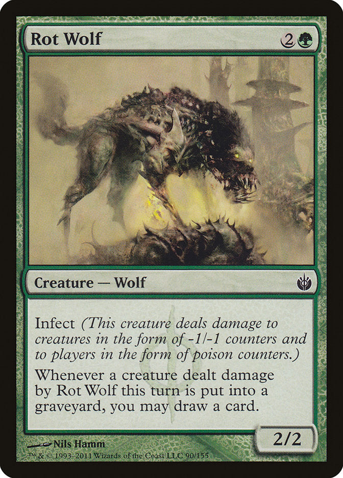 Rot Wolf [Mirrodin Besieged] | Silver Goblin