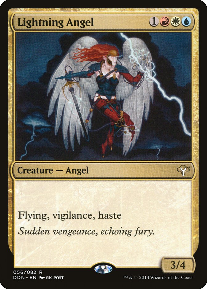 Lightning Angel [Duel Decks: Speed vs. Cunning] | Silver Goblin