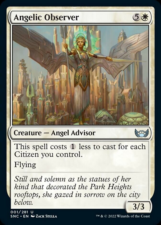Angelic Observer [Streets of New Capenna] | Silver Goblin