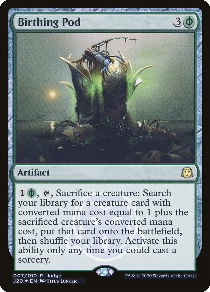 Birthing Pod [Judge Gift Cards 2020] | Silver Goblin