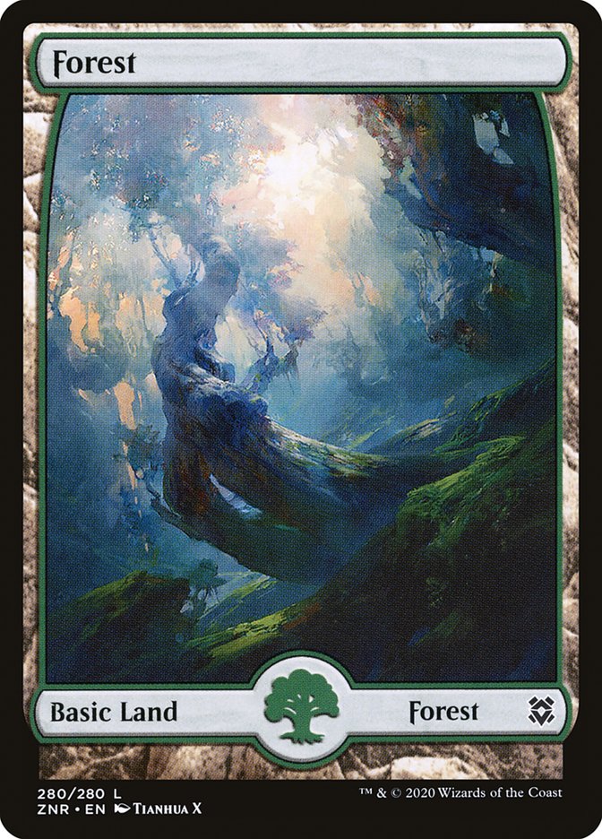 Forest (280) [Zendikar Rising] | Silver Goblin