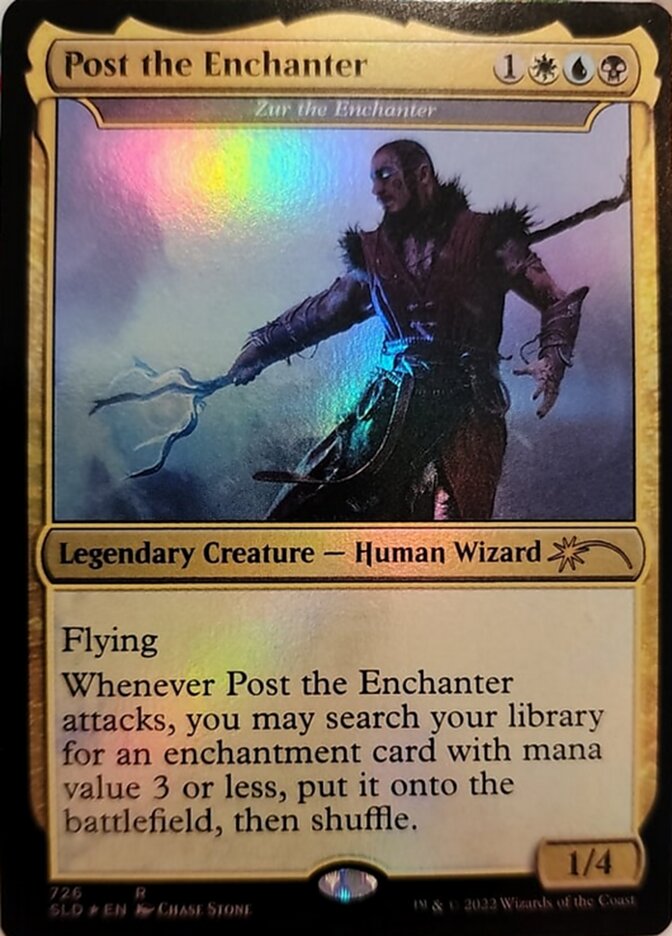 Zur the Enchanter - Post the Enchanter [Secret Lair Drop Promos] | Silver Goblin
