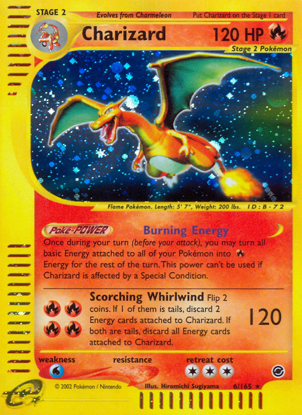 Charizard (6/165) [Expedition: Base Set] | Silver Goblin