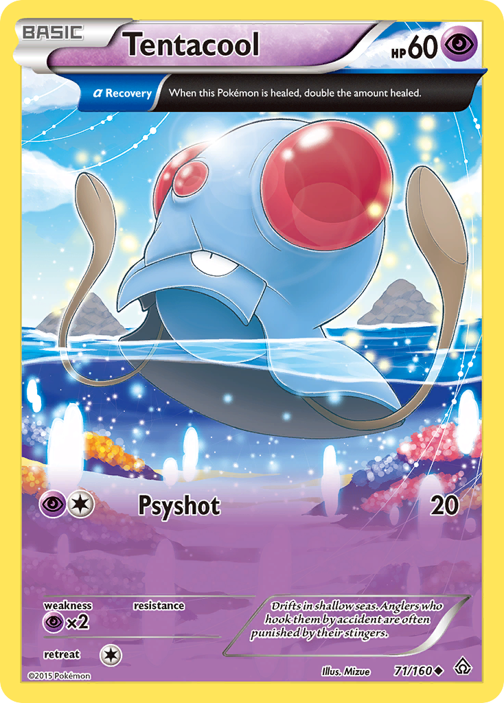 Tentacool (71/160) [XY: Primal Clash] | Silver Goblin