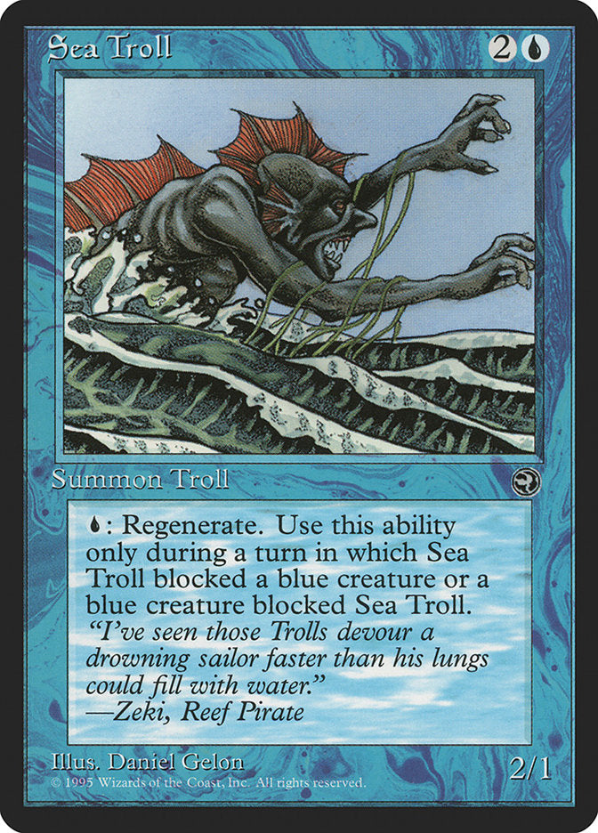 Sea Troll [Homelands] | Silver Goblin