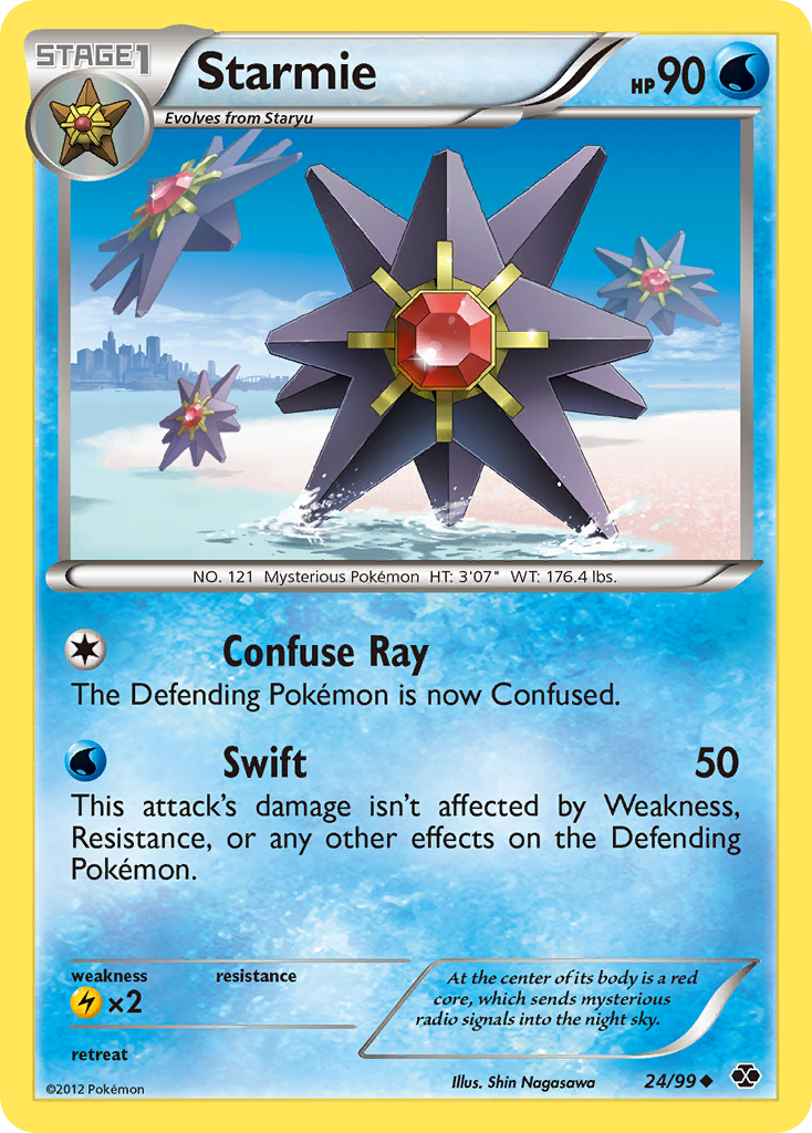 Starmie (24/99) [Black & White: Next Destinies] | Silver Goblin