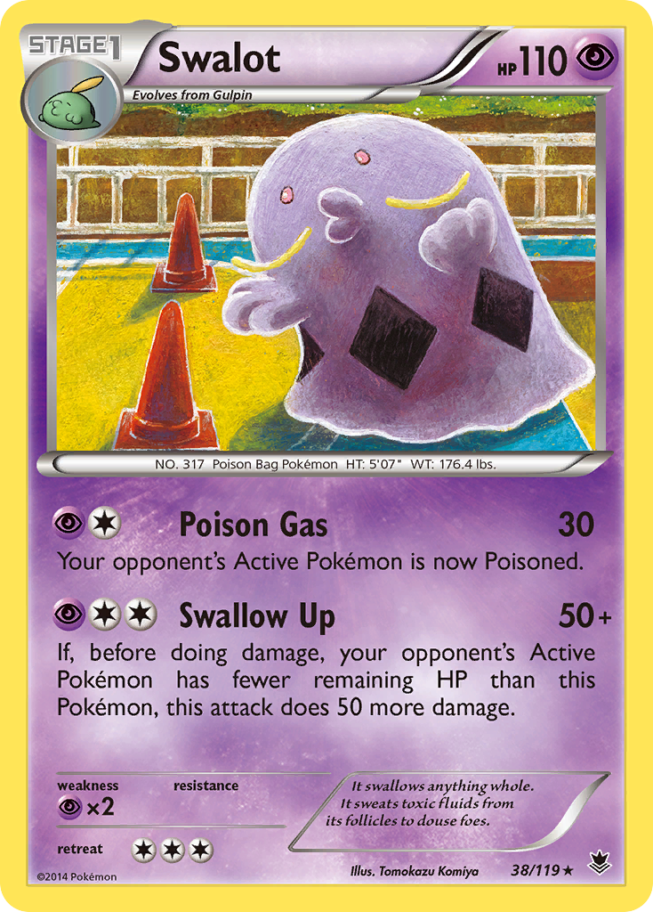 Swalot (38/119) [XY: Phantom Forces] | Silver Goblin