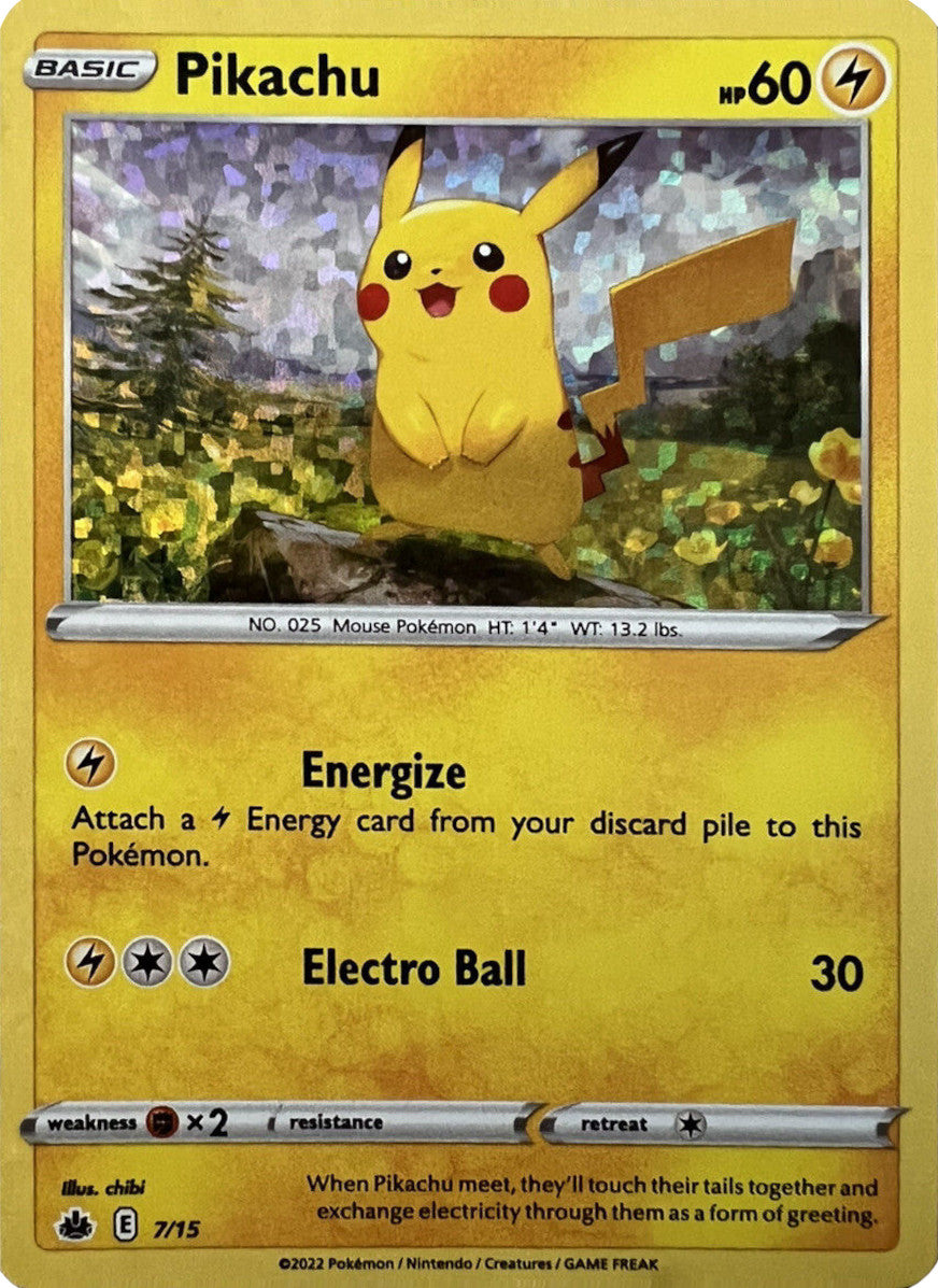 Pikachu (7/15) [McDonald's Promos: Match Battle] | Silver Goblin