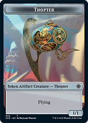 Elephant // Thopter Double-Sided Token [Starter Commander Decks] | Silver Goblin