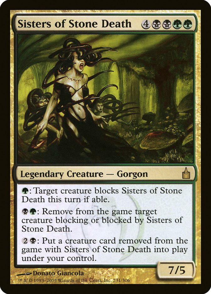 Sisters of Stone Death [Ravnica: City of Guilds] | Silver Goblin
