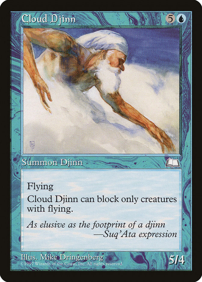 Cloud Djinn [Weatherlight] | Silver Goblin