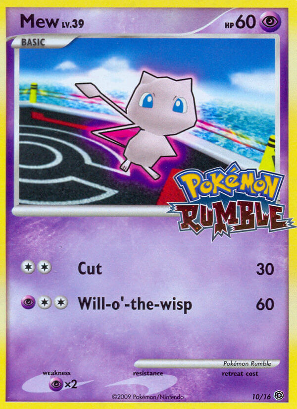 Mew (10/16) [Pokémon Rumble] | Silver Goblin