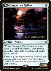 Conqueror's Galleon // Conqueror's Foothold [Ixalan Prerelease Promos] | Silver Goblin