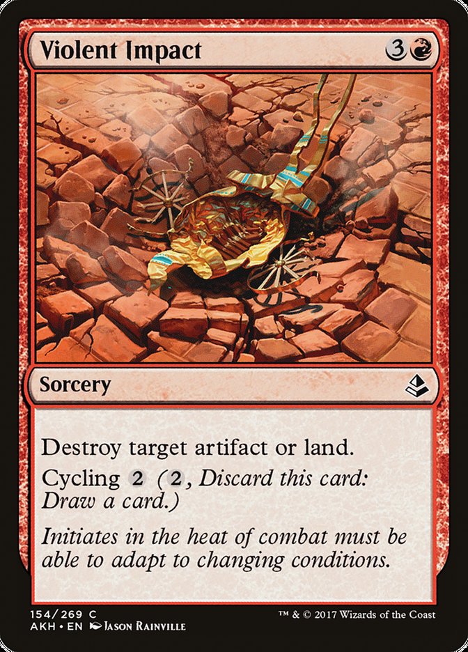 Violent Impact [Amonkhet] | Silver Goblin