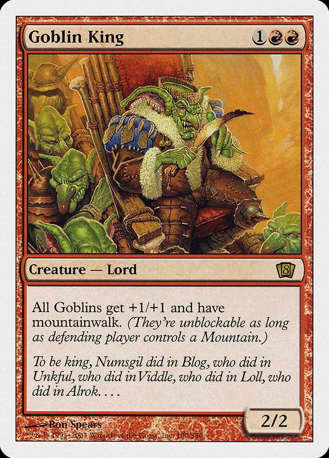 Goblin King [Eighth Edition] | Silver Goblin