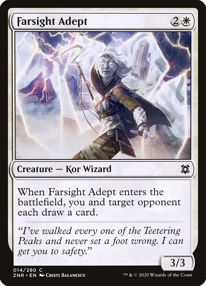 Farsight Adept [Zendikar Rising] | Silver Goblin