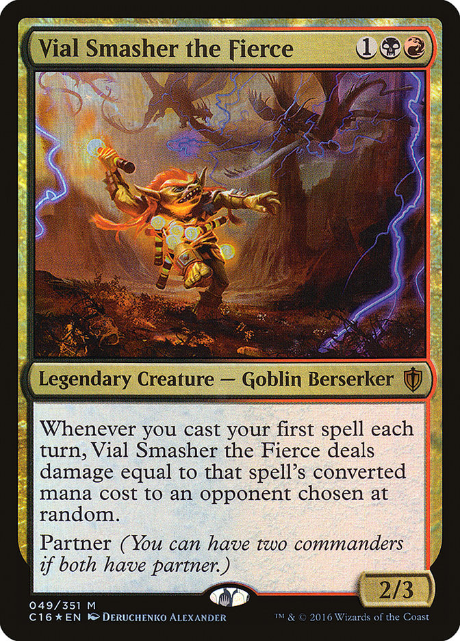 Vial Smasher the Fierce [Commander 2016] | Silver Goblin