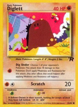 Diglett (52/82) [Team Rocket Unlimited] | Silver Goblin