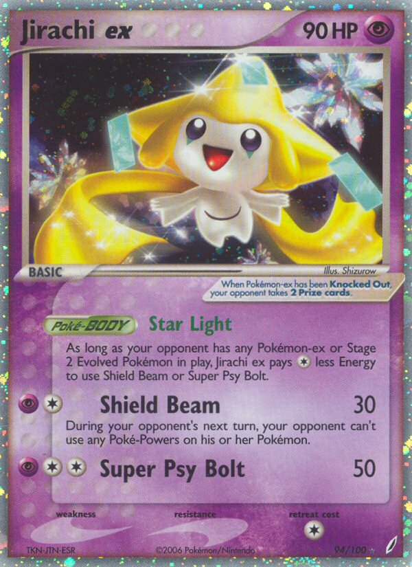 Jirachi ex (94/100) [EX: Crystal Guardians] | Silver Goblin