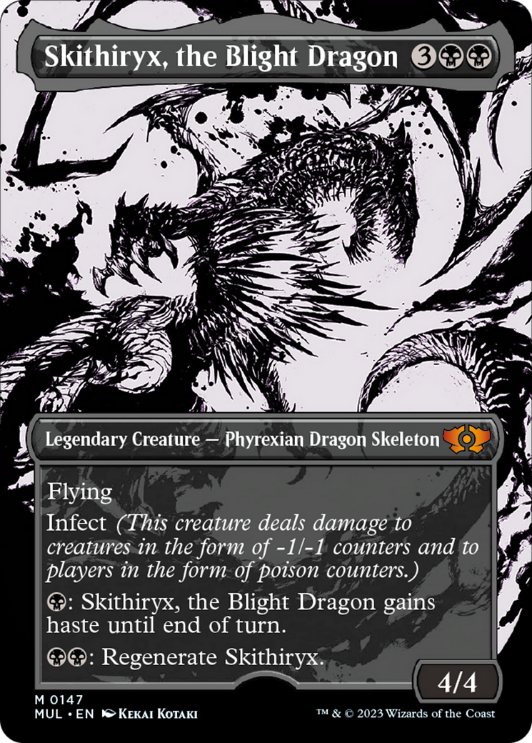 Skithiryx, the Blight Dragon (Halo Foil) [Multiverse Legends] | Silver Goblin