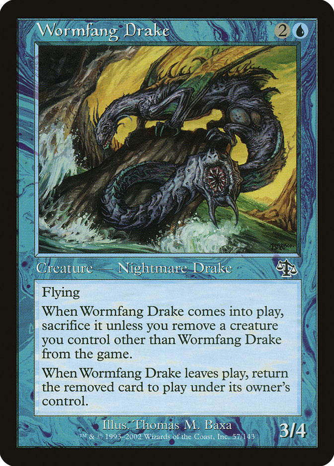 Wormfang Drake [Judgment] | Silver Goblin