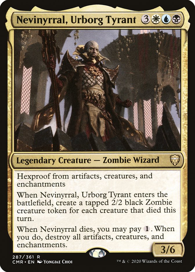 Nevinyrral, Urborg Tyrant [Commander Legends] | Silver Goblin