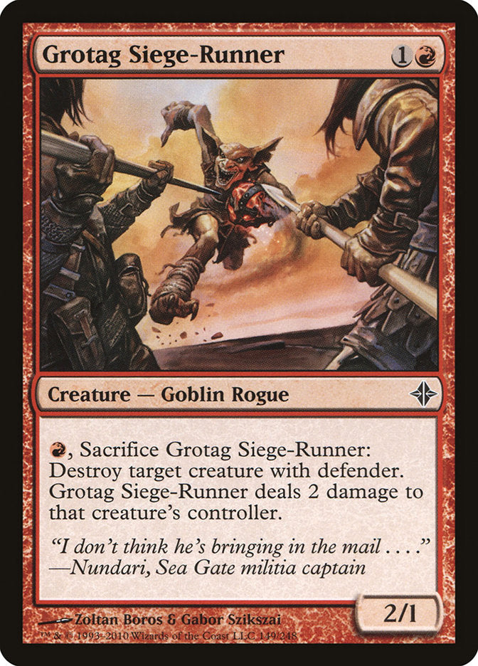 Grotag Siege-Runner [Rise of the Eldrazi] | Silver Goblin