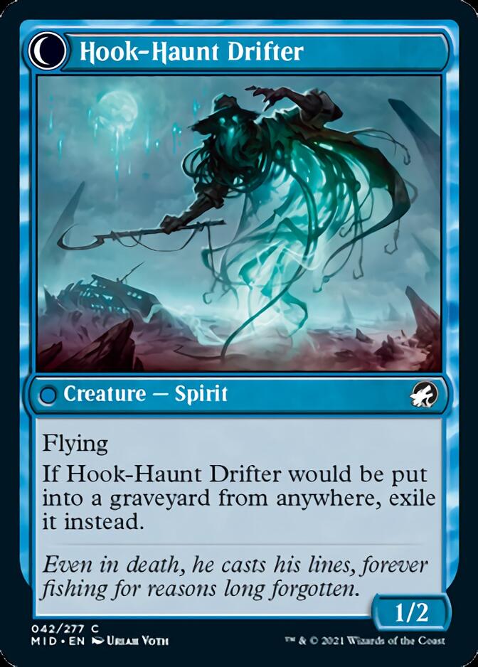 Baithook Angler // Hook-Haunt Drifter [Innistrad: Midnight Hunt] | Silver Goblin