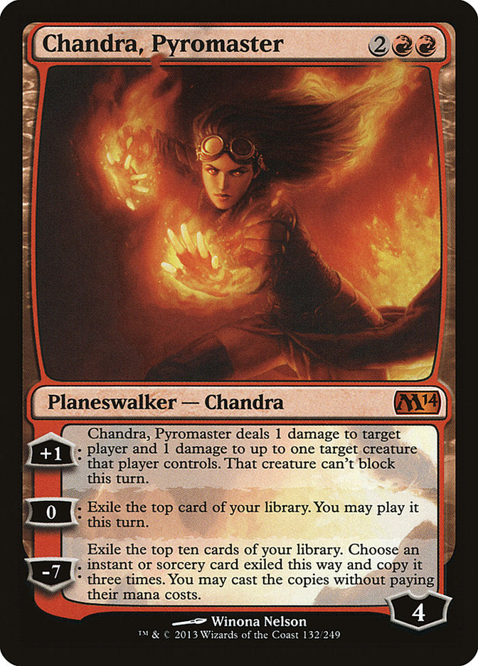 Chandra, Pyromaster [Magic 2014] | Silver Goblin