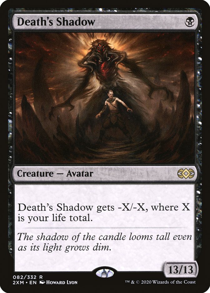 Death's Shadow [Double Masters] | Silver Goblin