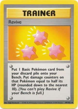 Revive (89/102) [Base Set Unlimited] | Silver Goblin