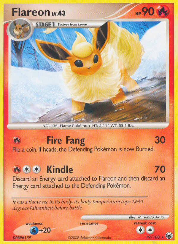 Flareon (19/100) [Diamond & Pearl: Majestic Dawn] | Silver Goblin