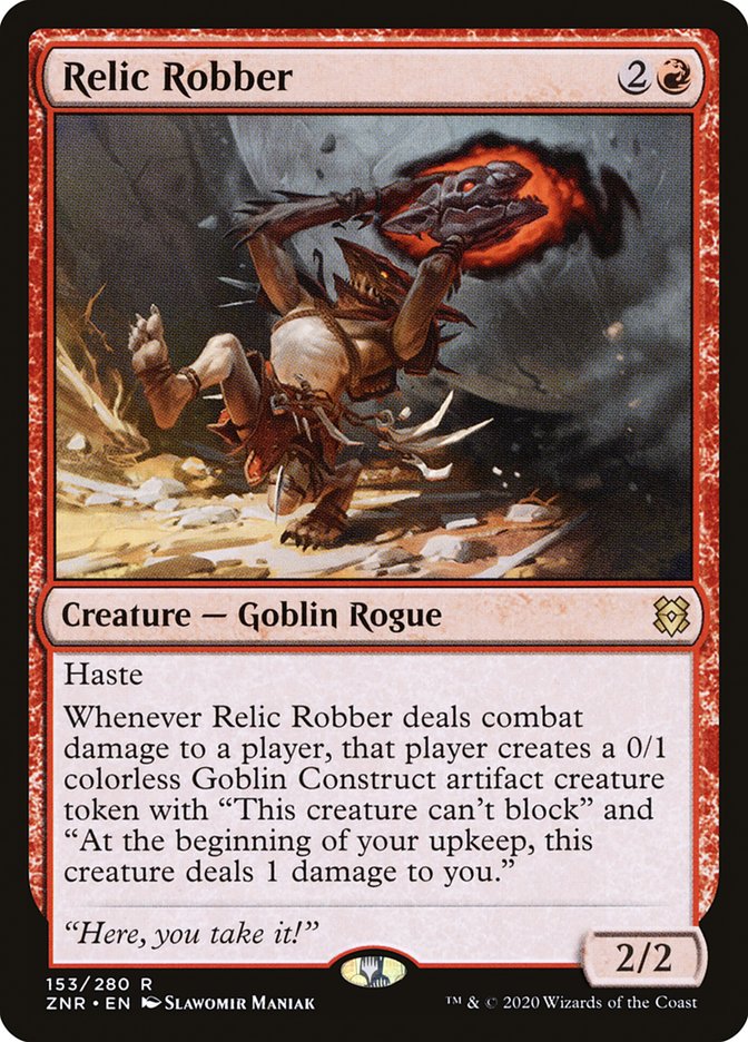 Relic Robber [Zendikar Rising] | Silver Goblin