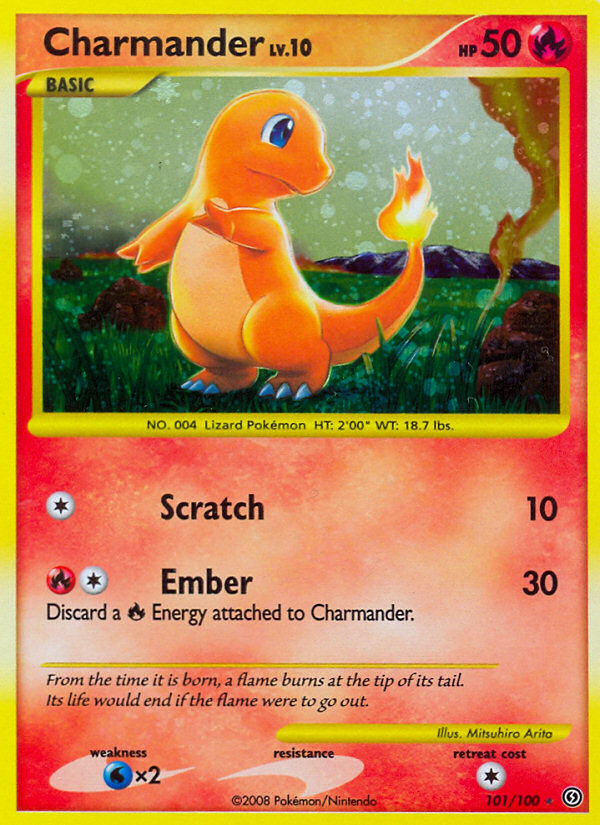 Charmander (101/100) [Diamond & Pearl: Stormfront] | Silver Goblin