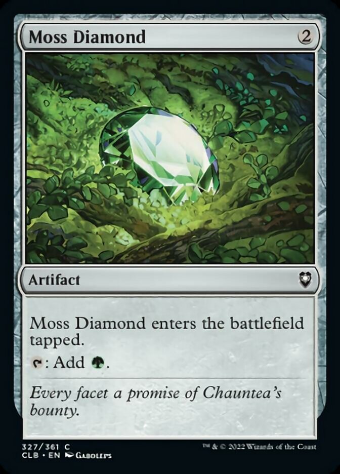 Moss Diamond [Commander Legends: Battle for Baldur's Gate] | Silver Goblin