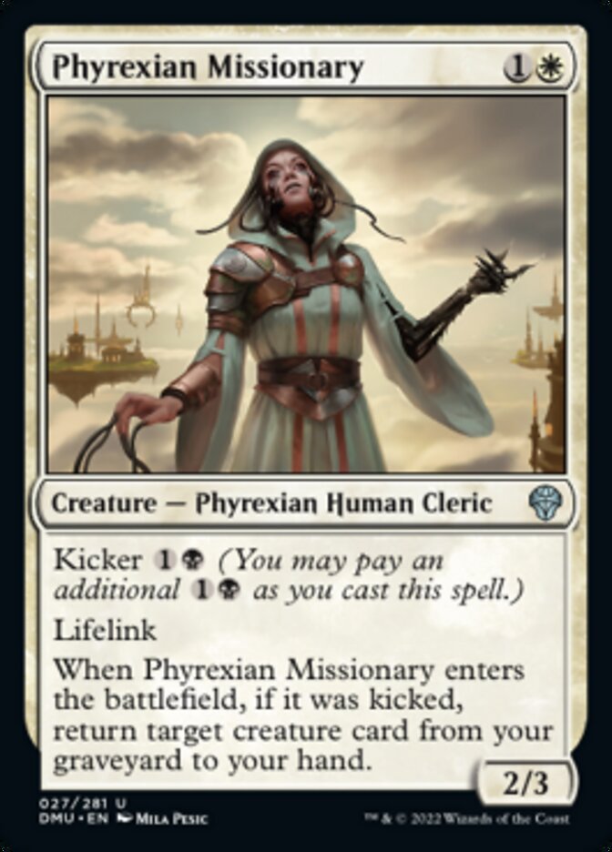 Phyrexian Missionary [Dominaria United] | Silver Goblin